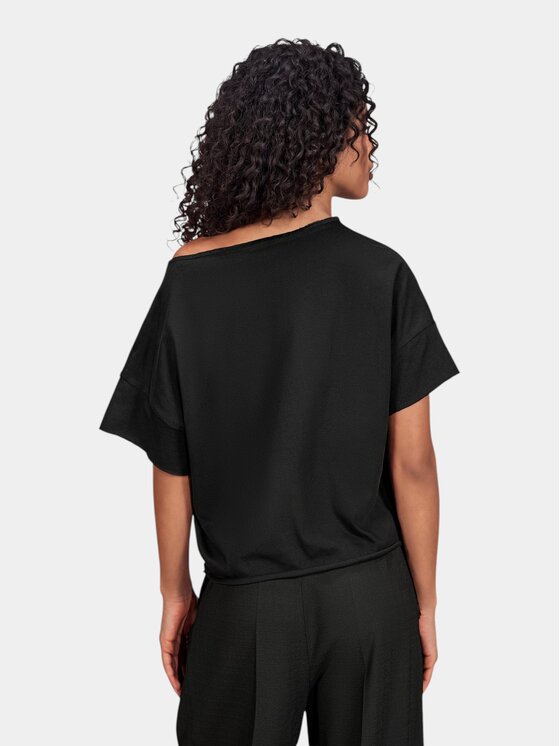 MADE BY SOCIETY MADE BY SOCIETY T-Shirt T27933JS1689991-TRICOU Czarny Basic Fit
