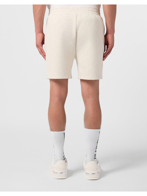 Plein Sport Plein Sport Szorty sportowe 29091 Biały Jogger Fit
