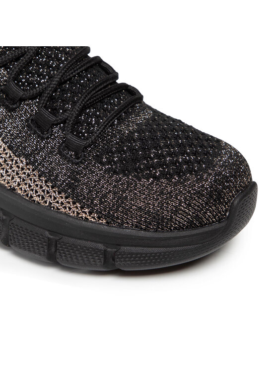 Skechers Skechers Sneakersy BOBS SPORT Fall Sparks 117113/BKGD Černá