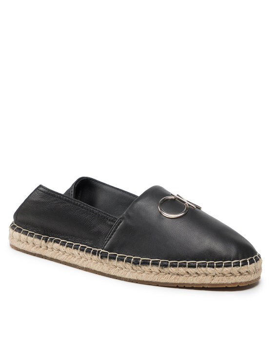 Calvin Klein Calvin Klein Еспадрили HW0HW00740 Черен