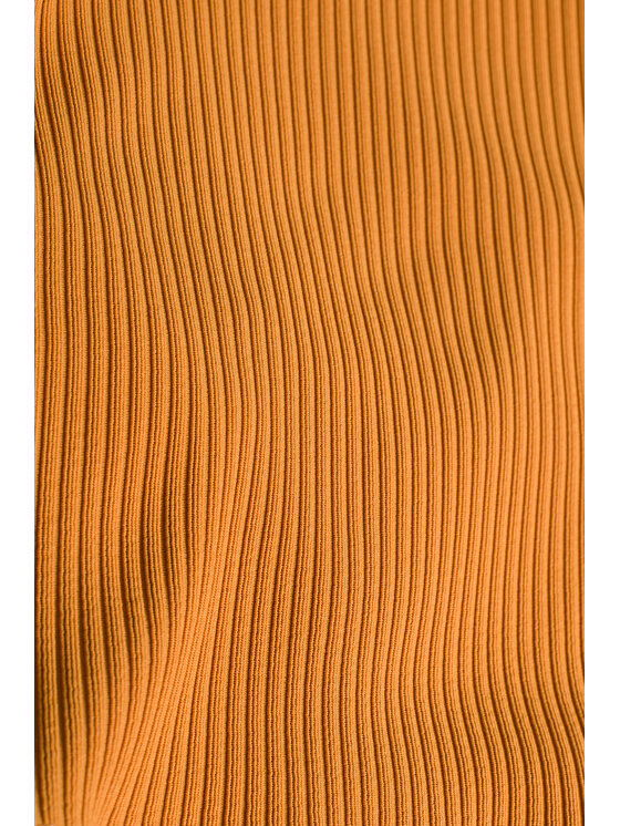 Made of Emotion Made of Emotion Úpletové šaty M523 Žltá