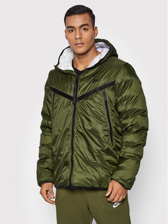 Piumino nike verde outlet
