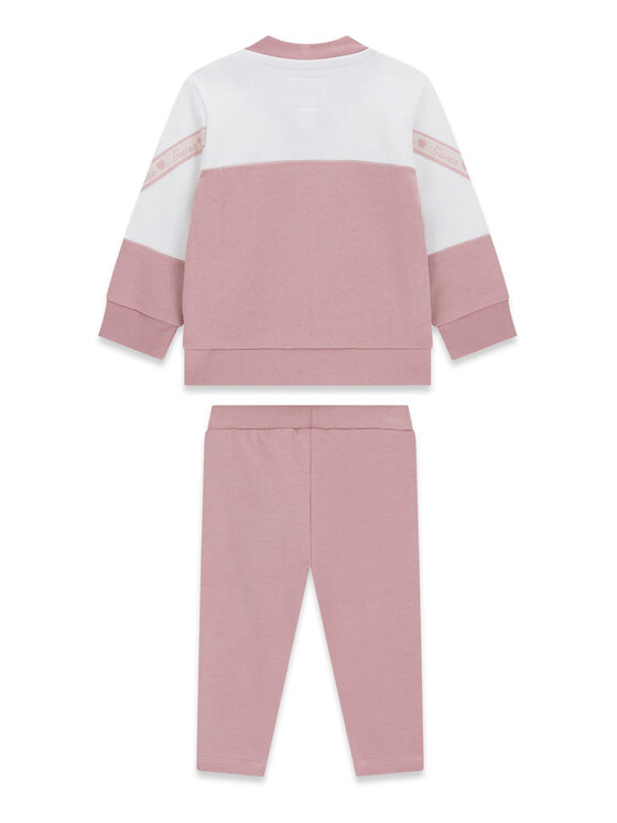 Guess Guess Set Sweatshirt und Leggings A6YG06 K3909 Rosa Regular Fit