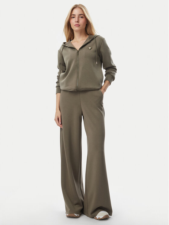 Guess Guess Суитшърт V4YQ06 KCAY2 Каки Regular Fit