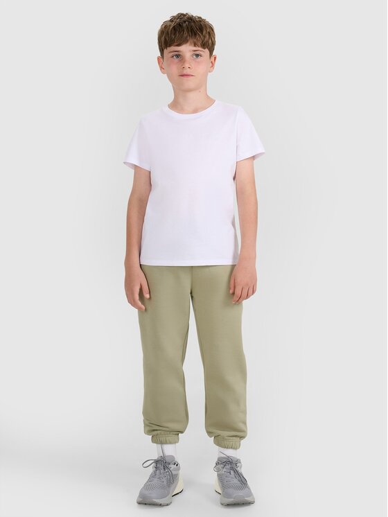 4F 4F Tričko 4FJWMM00TTSHM2330 Biela Regular Fit