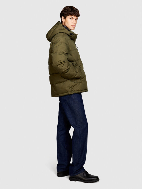 Sisley Sisley Télikabát 23VFSN02J Zöld Regular Fit