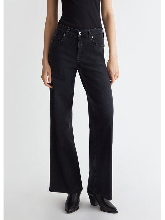 Liu Jo Liu Jo Jeansy UXX045DS06087400 Czarny Regular Fit