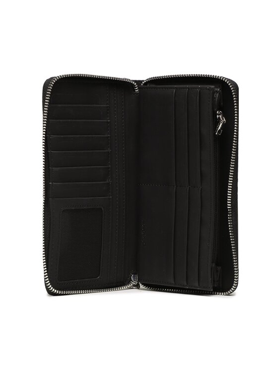 Portafoglio grande da donna 23SAYY11 Nero
