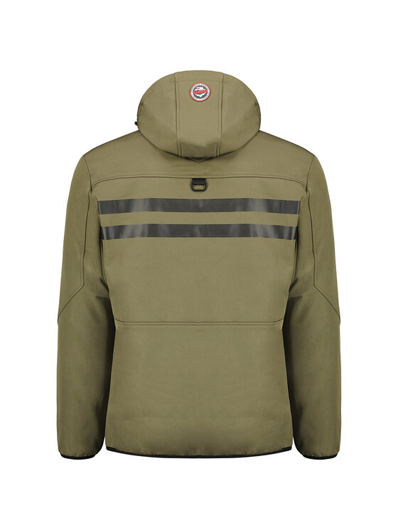 Geographical Norway Geographical Norway Kurtka softshell WY1997H/GN-Kaki / Black Zielony Regular Fit