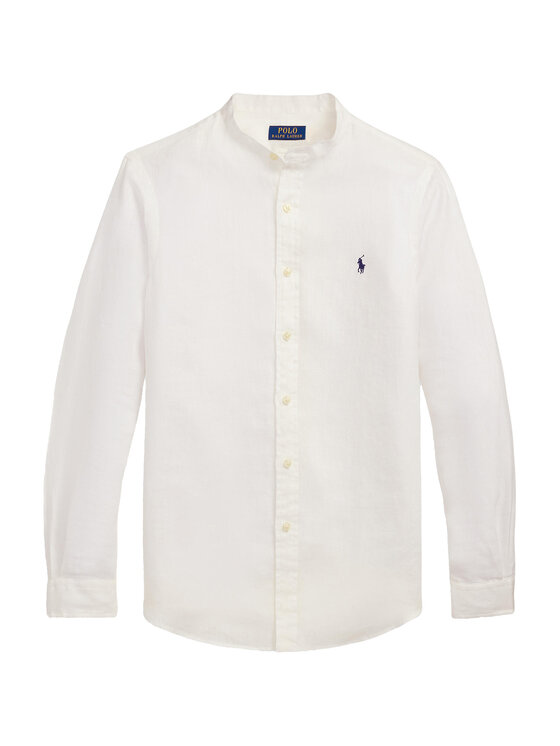 Polo Ralph Lauren Polo Ralph Lauren Cămașă 710968925006 Alb Slim Fit