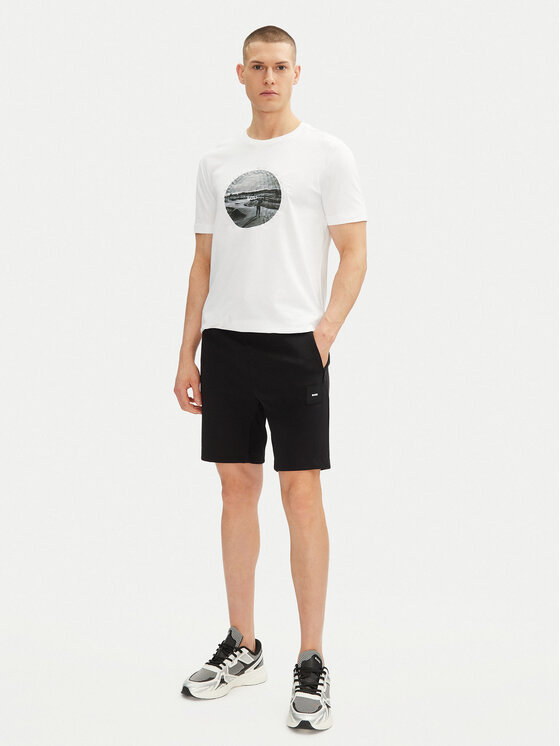 BOSS BOSS Спортивні шорти Headlo 50537199 Чорний Regular Fit
