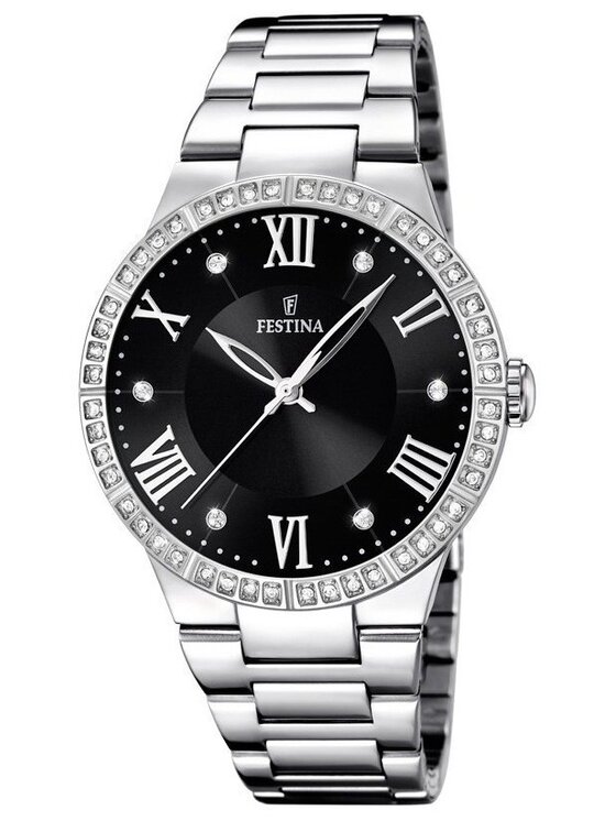 Festina Festina Zegarek F16719/2 Srebrny