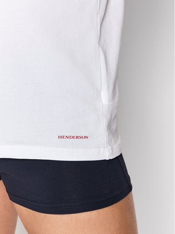 Henderson Henderson Podkoszulek 18732 Biały Regular Fit