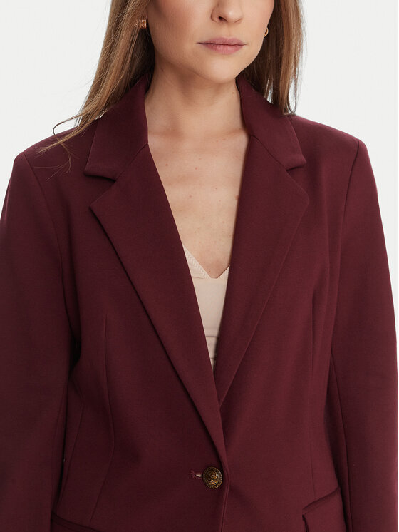 Guess Guess Suknjič W5BN66 KCMU2 Bordo rdeča Regular Fit