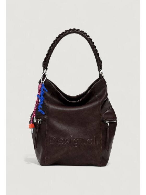 Desigual Desigual Σακίδιο BACK_HALF LOGO ARICA Καφέ