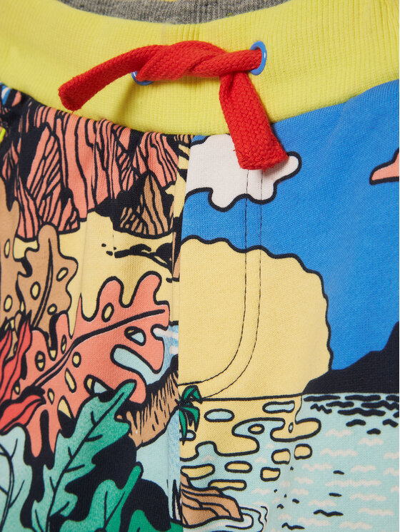 Pantaloncini sportivi W24257 D Multicolore Regular...