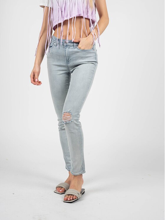 Juicy Couture Juicy Couture Jeansy JWFWB73573 Modrá Skinny Fit