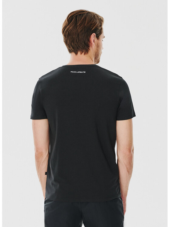 Pako Lorente Pako Lorente T-Shirt P000B-TT-004 Czarny Slim Fit