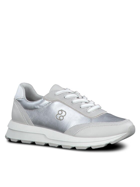 s oliver sneaker silber