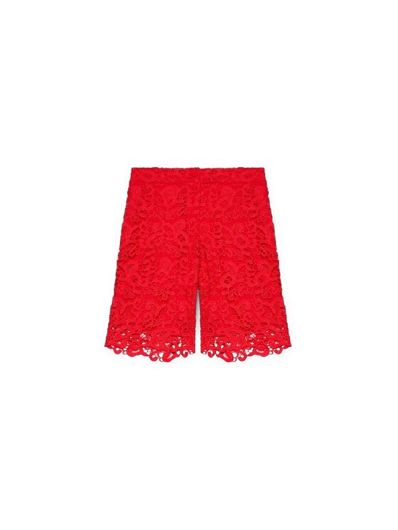 Fiorella Rubino Fiorella Rubino Spodnie materiałowe P724T004894N016 Czerwony Regular Fit