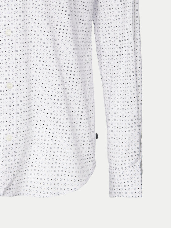 s.Oliver s.Oliver Koszula 2149815 Biały Slim Fit
