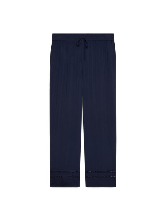 Fiorella Rubino Fiorella Rubino Pantaloni di tessuto P042T005287N034 Blu Regular Fit