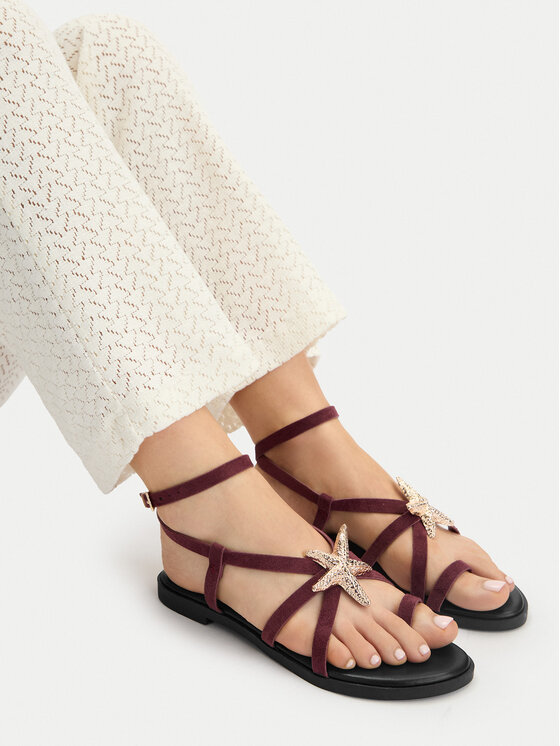 DeeZee DeeZee Sandalen CEO-YLD-F9678 Dunkelrot