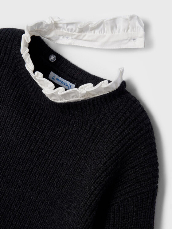 Completo maglione e vestito 4955 Nero Regular Fit