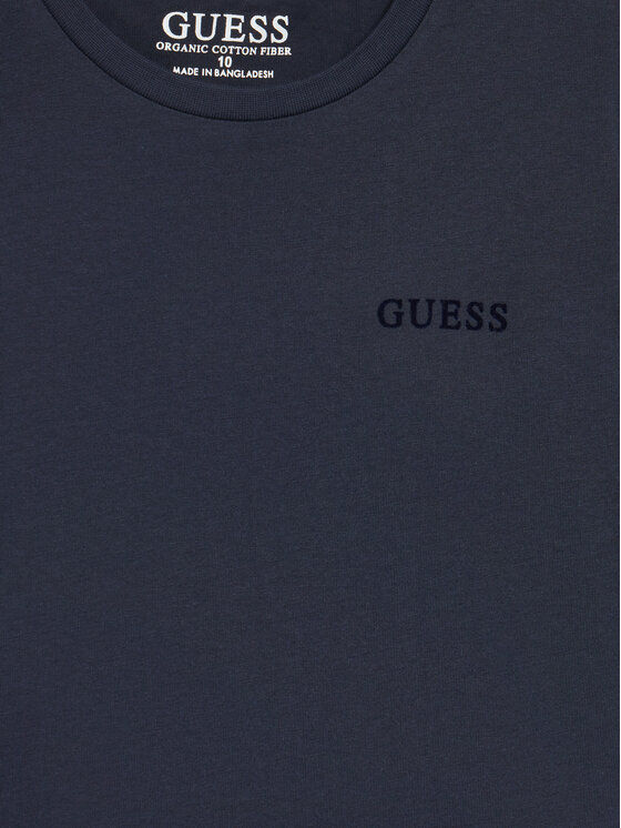 Guess Guess Tricou L5YI39 K8HM4 Bleumarin Regular Fit