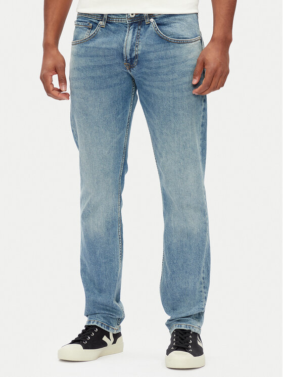 Pepe Jeans Džínsy PM207393 Modrá Straight Fit