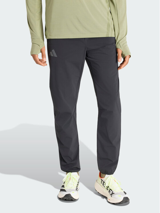 adidas adidas Spodnie dresowe Terrex Xperior CLIMA365 Light Czarny Regular Fit