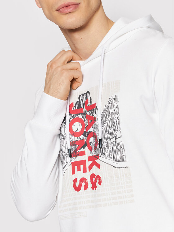 Felpa Kalf 12202138 Bianco Regular Fit