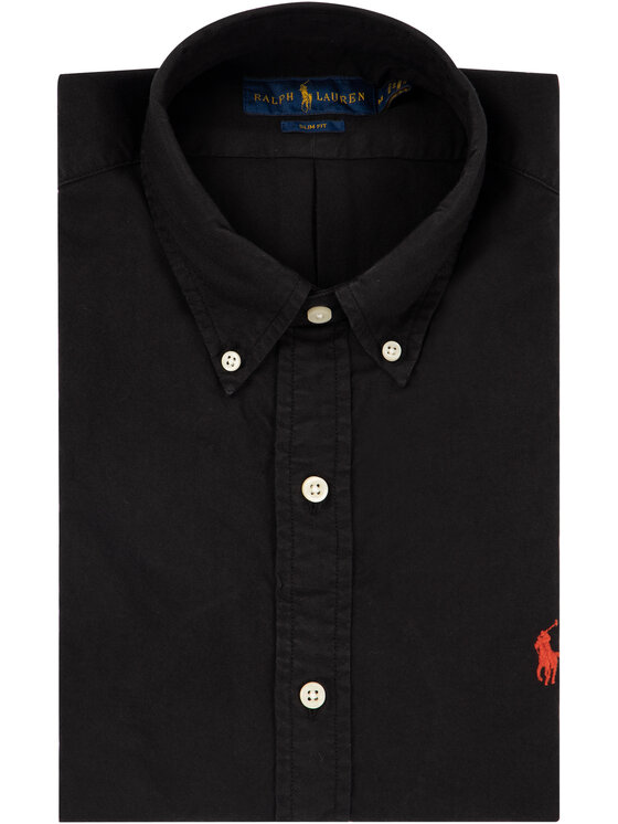 Polo Ralph Lauren Polo Ralph Lauren Сорочка Bsr 710772288 Чорний Slim Fit