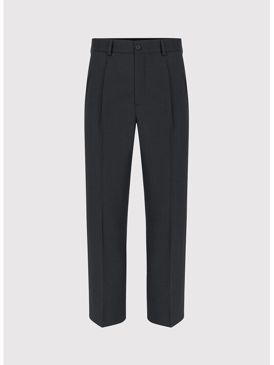 Pako Lorente Pako Lorente Spodnie garniturowe P26WF-6G-008 Czarny Regular Fit