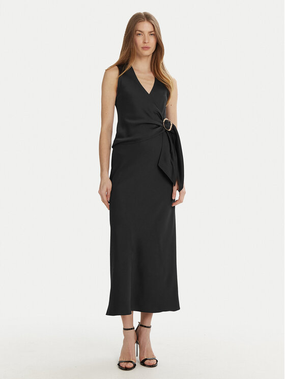 Marella Marella Abito da cocktail Titano 2513221053 Nero Regular Fit