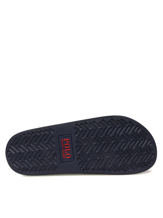 Polo Ralph Lauren Polo Ralph Lauren Šľapky Polo Slide 809852071002 Tmavomodrá