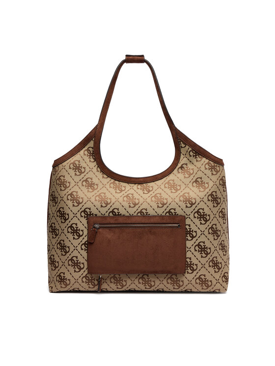 Guess Guess Τσάντα Samantha Travel TWLB23 13010 Σκούρο μπεζ