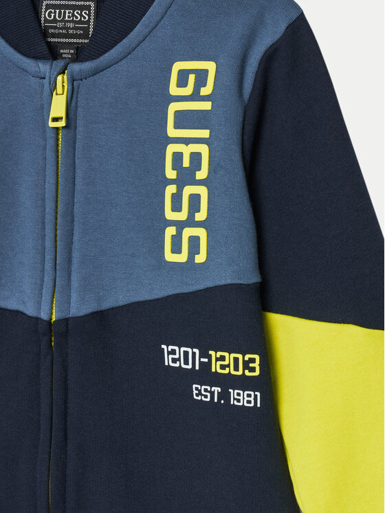 Guess Guess Sportinis kostiumas N5RG06 KA6R4 Tamsiai mėlyna Regular Fit