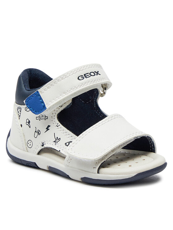 Geox Geox Sandaalid B Sandal Tapuz Boy B450XB 000BC C0293 Valge