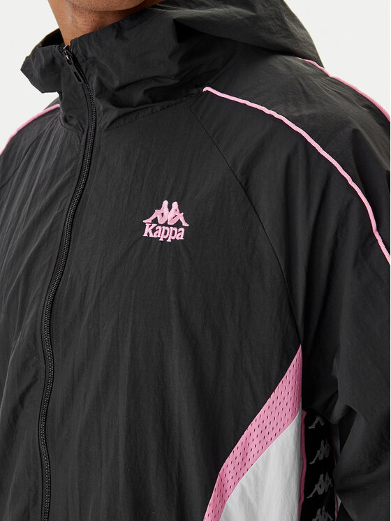 Kappa Kappa Větrovka Banda Silas 37222WW Černá Comfort Fit