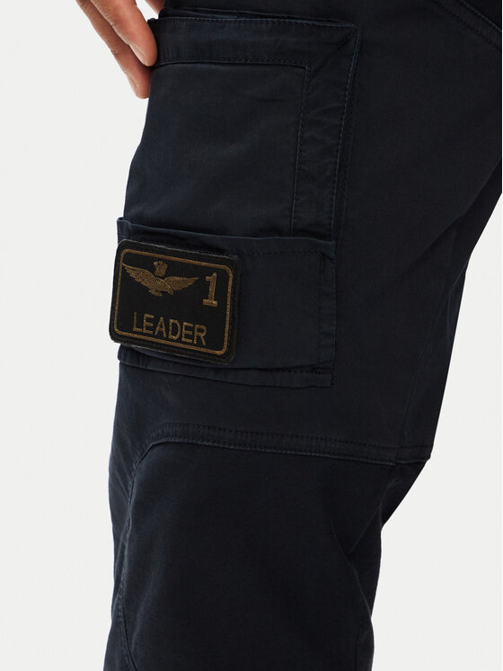 Aeronautica Militare Aeronautica Militare Карго панталони 262PA1387UCT01493 Тъмносин Regular Fit