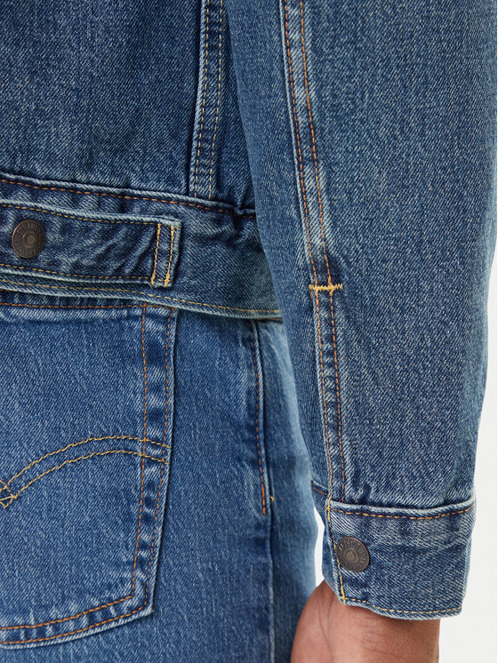 Levi's® Levi's® Džínsová bunda Type III Sherpa 16365-0292 Modrá Regular Fit