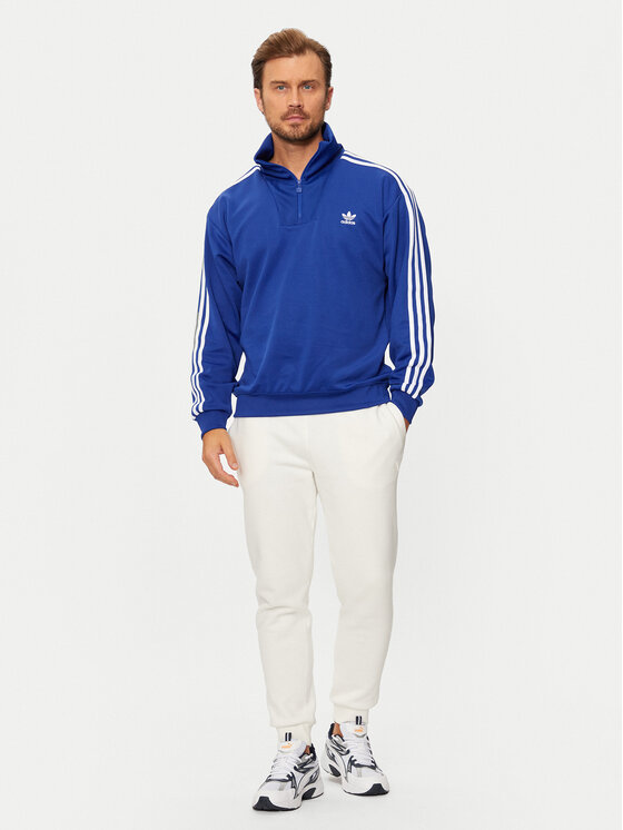adidas adidas Majica dugih rukava adicolor Funnel IX5216 Plava Regular Fit