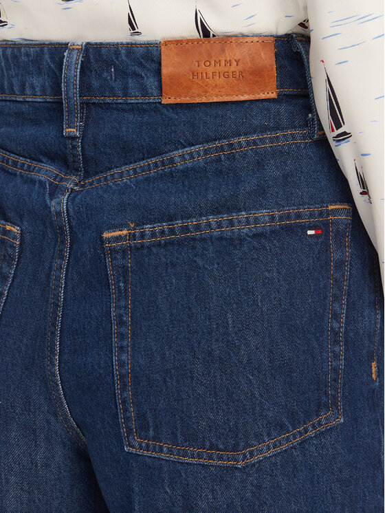 Tommy Hilfiger Tommy Hilfiger Džinsai WW0WW44360 Mėlyna Wide Leg