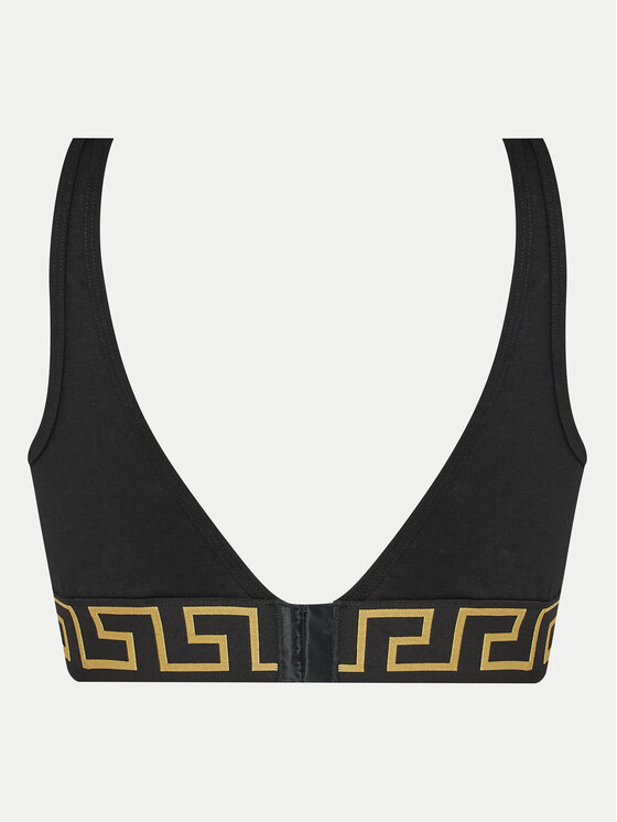 Versace Versace Podprsenka Bralette AUD01047 1A10011 Čierna