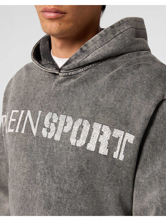 Plein Sport Plein Sport Mikina 31015 Černá Regular Fit