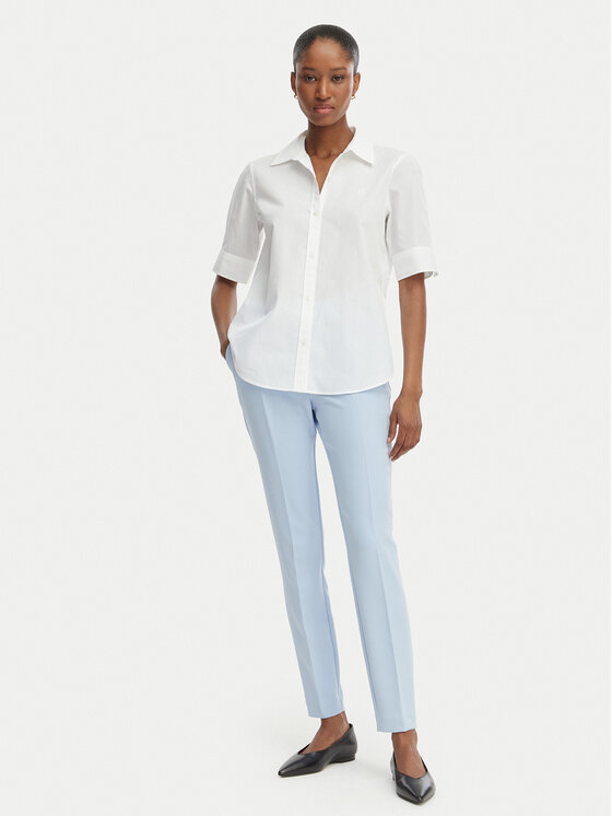 HUGO HUGO Текстилни панталони Hagonia-1 50539991 Син Slim Fit