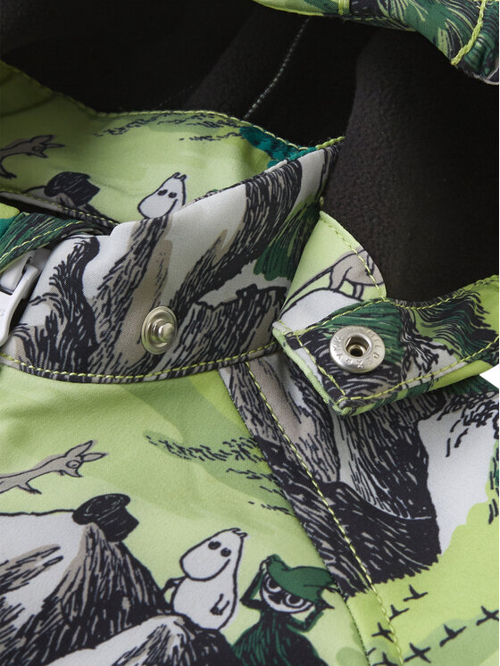 Reima Reima Комбінезон softshell Moomin Mjosa 5100328C Зелений Regular Fit