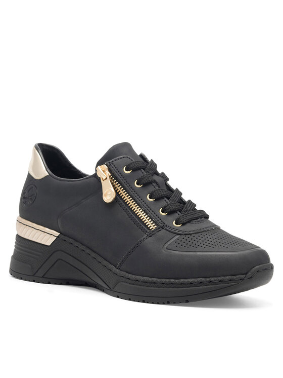 Rieker Rieker Sneakersy N4305-00 Černá