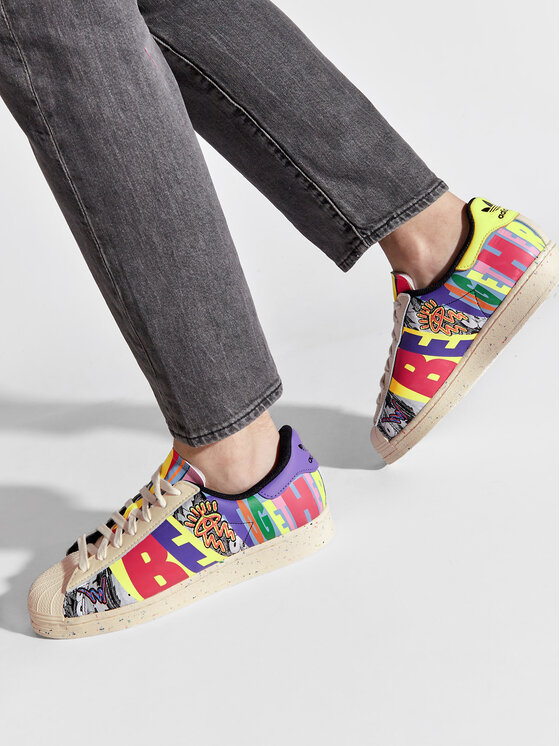 adidas adidas Снікерcи Superstar Pride GX6395 Кольоровий